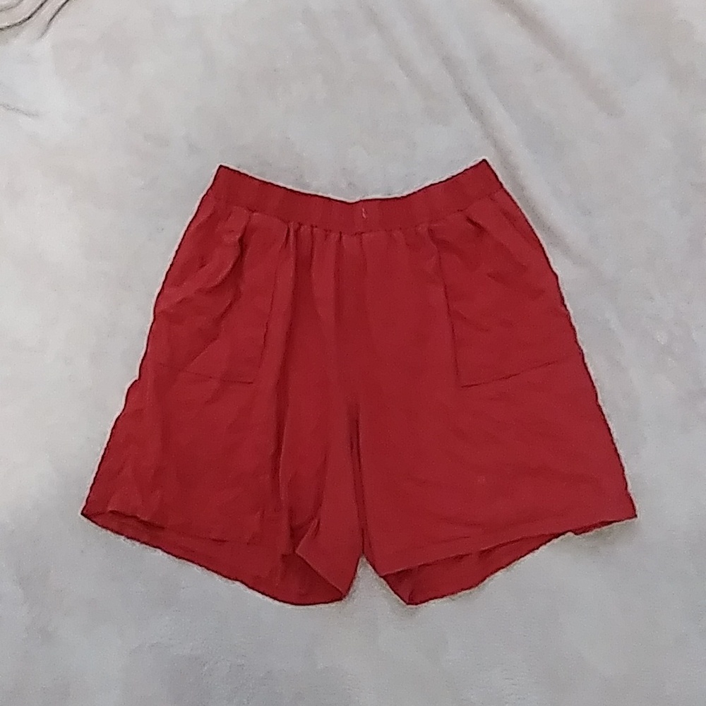 Red shorts